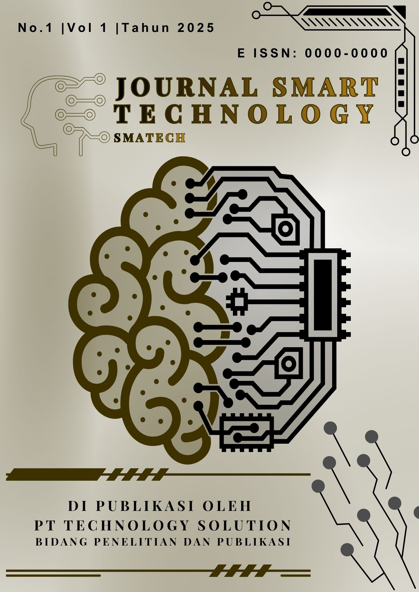 					View Vol. 1 No. 1 (2025): Smart Technology (SMATECH)
				